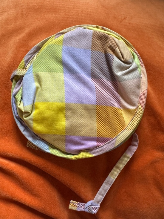 BAGGU 70\'s Madras Packable PopUp Sun Hat main image 7